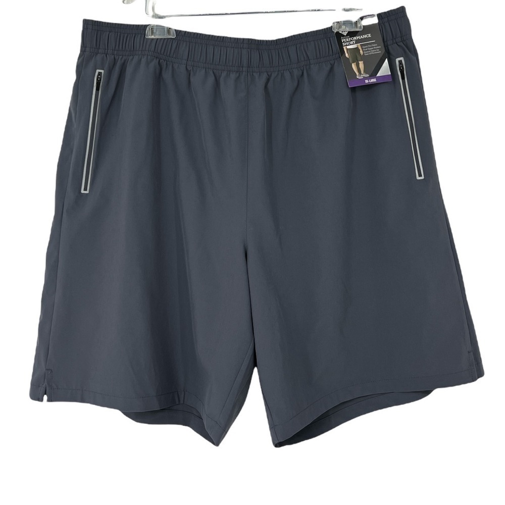 𝅺Active performance shorts Quick dry two side zipper p pockets XXL